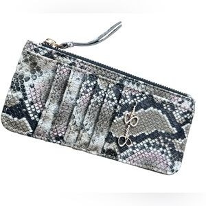 Jessica Simpson ladies snake animal print wallet NEW